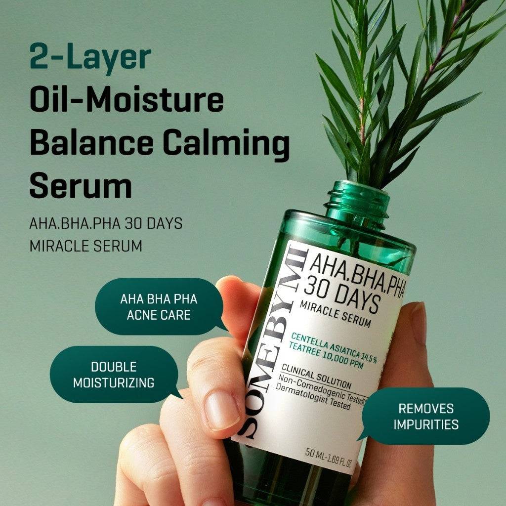 SOME BY MI AHA BHA PHA 30 Days Miracle Serum 50ml - BelluBeauty