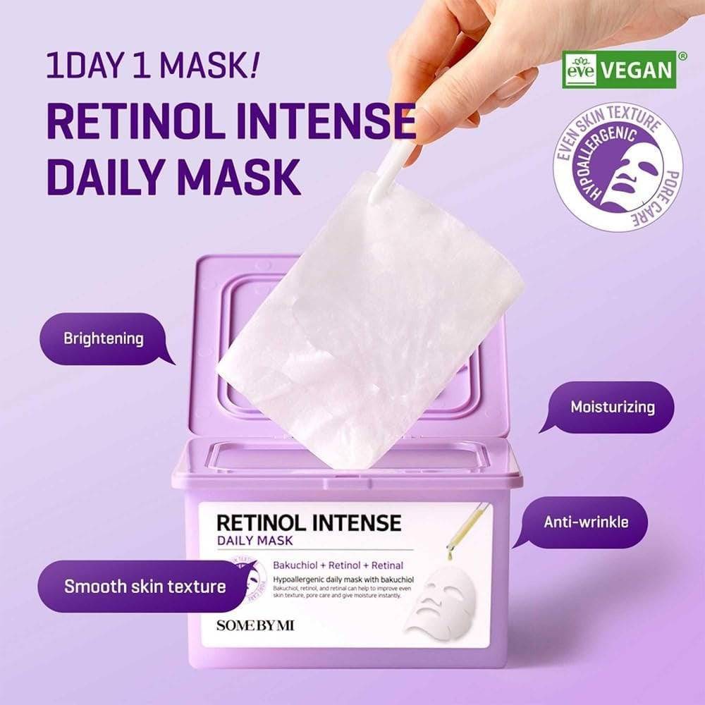 SOME BY MI Retinol Intense Daily Mask 30pcs - bellubeauty