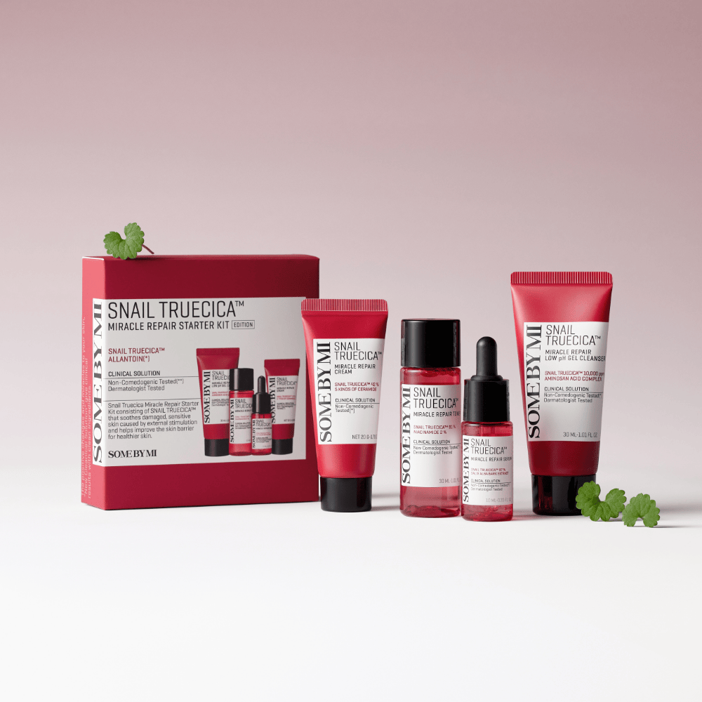 SOME BY MI Snail Truecica Miracle Repair Starter Kit 4pcs - BelluBeauty