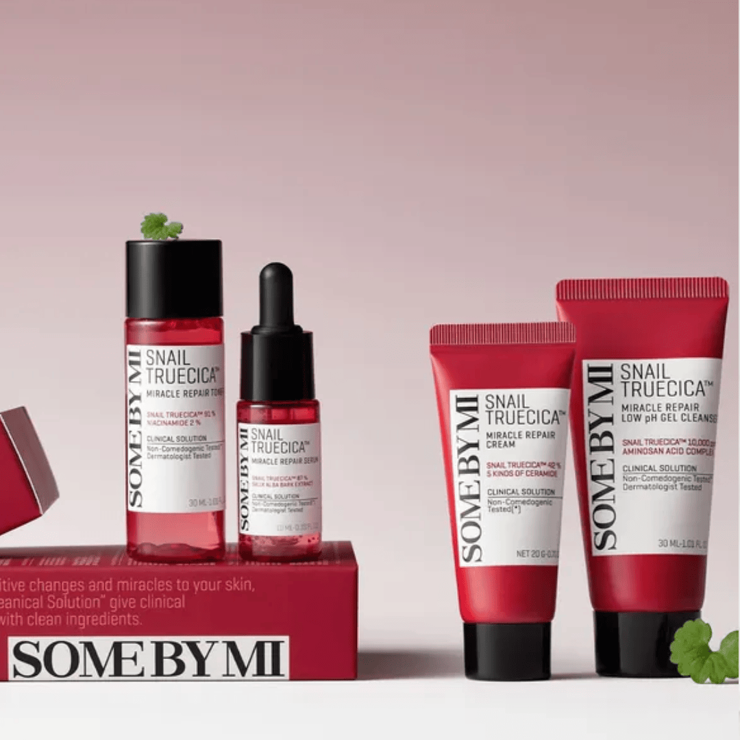 SOME BY MI Snail Truecica Miracle Repair Starter Kit 4pcs - BelluBeauty