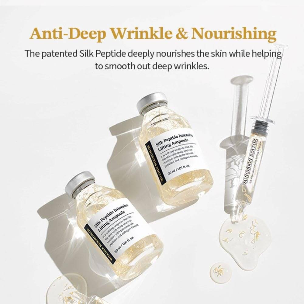 SUNGBOON EDITOR Silk Peptide Intensive Lifting Ampoule 35ml - BelluBeauty