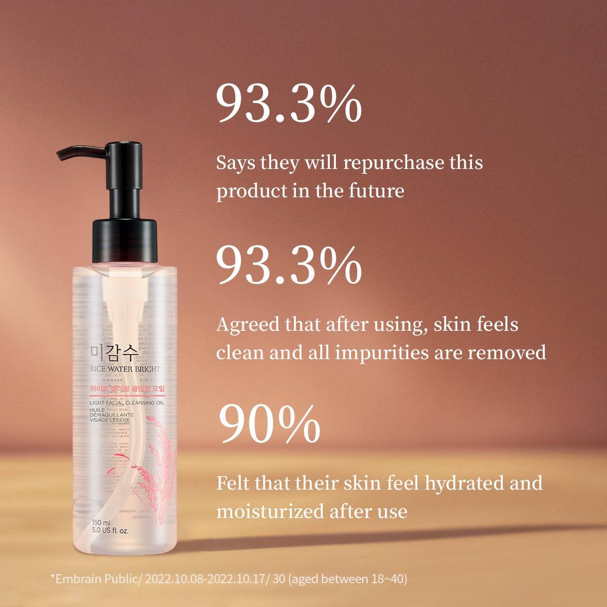 THE FACE SHOP Rice Water Bright Light Facial Cleansing Oil 150ml - BelluBeauty