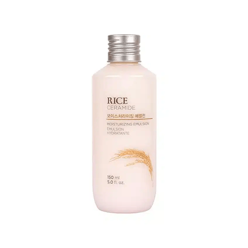 THE FACE SHOP Rice & Ceramide Moisturizing Emulsion 150ml - BelluBeauty