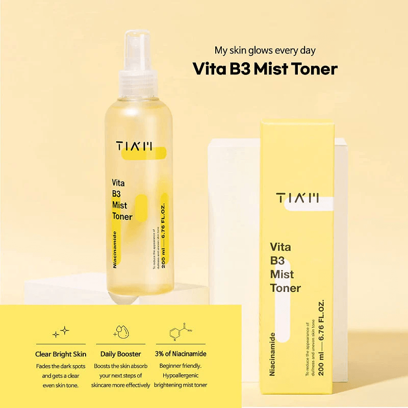 TIAM Vita B3 Mist Toner 200ml - BelluBeauty