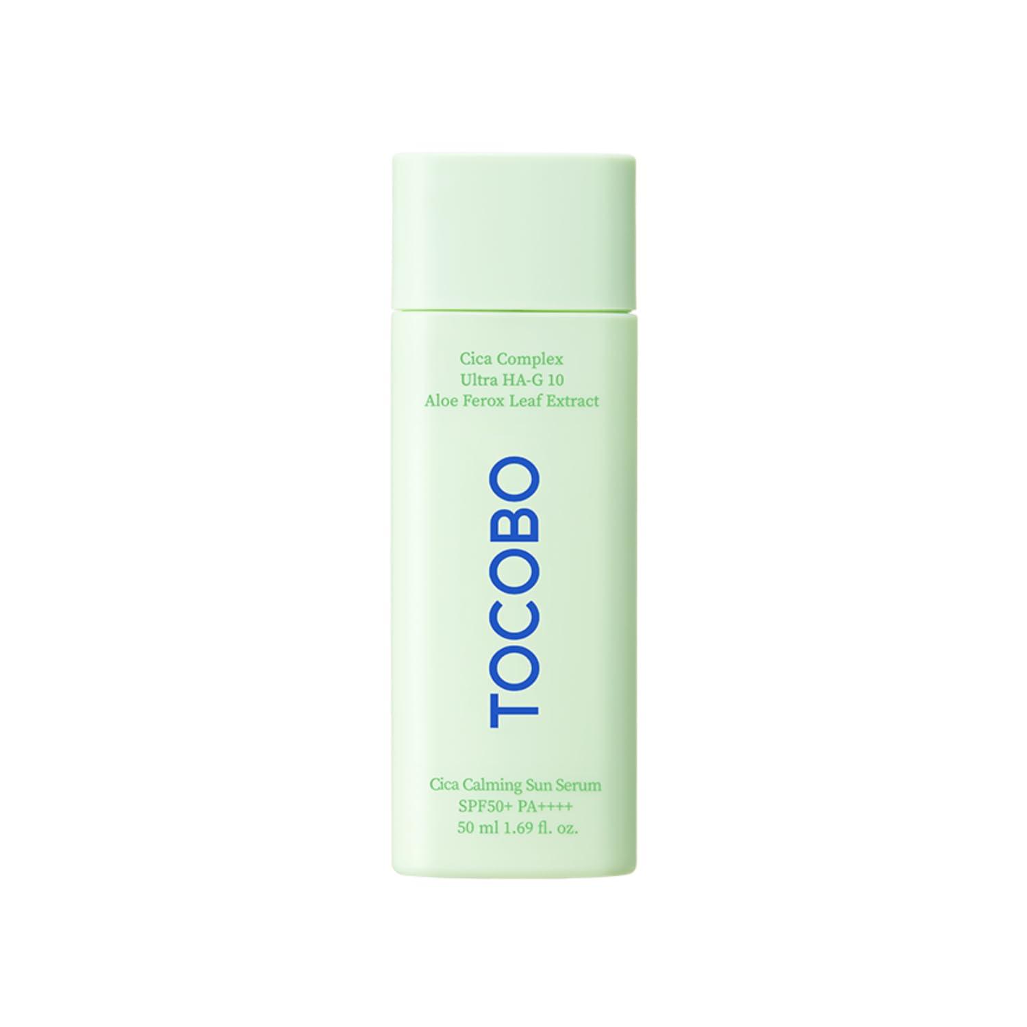 TOCOBO Cica Calming Sun Serum SPF50+ PA++++ 50ml - BelluBeauty