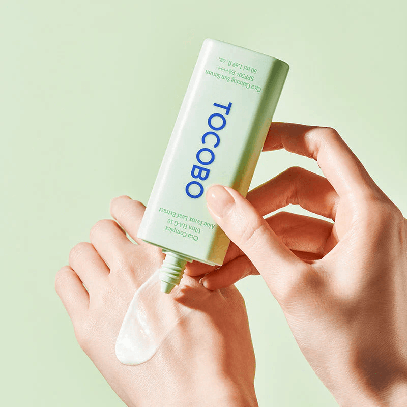 TOCOBO Cica Calming Sun Serum SPF50+ PA++++ 50ml - BelluBeauty
