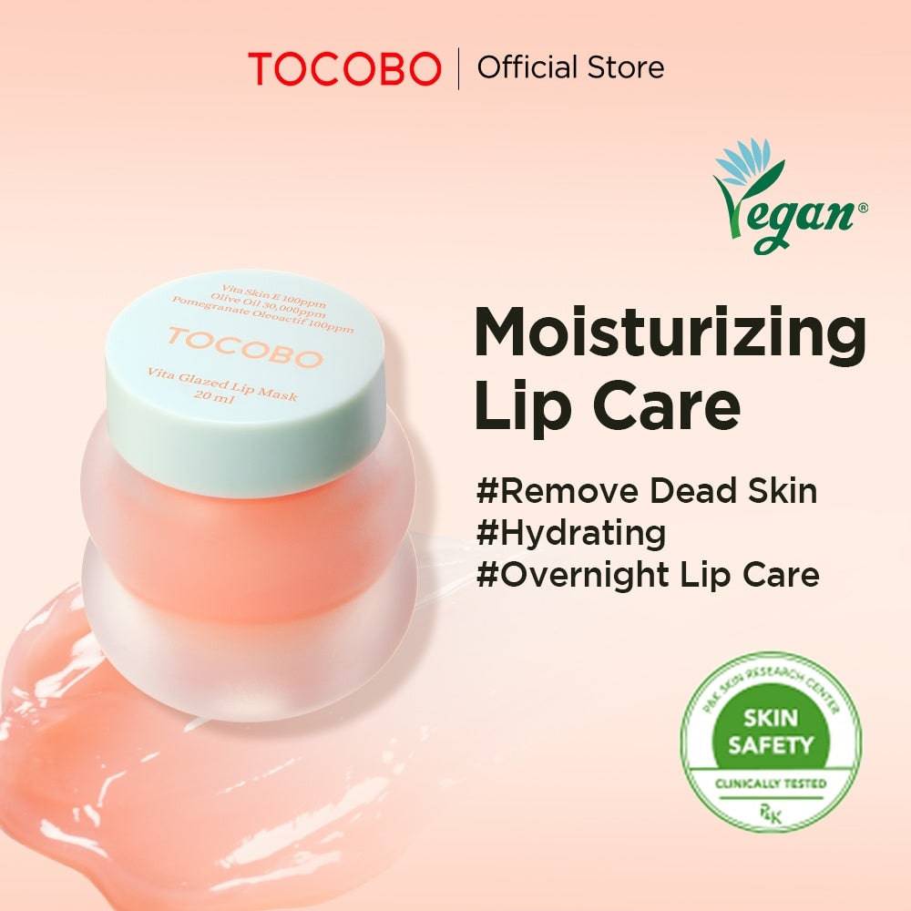 TOCOBO Vita Glazed Lip Mask 20ml - BelluBeauty