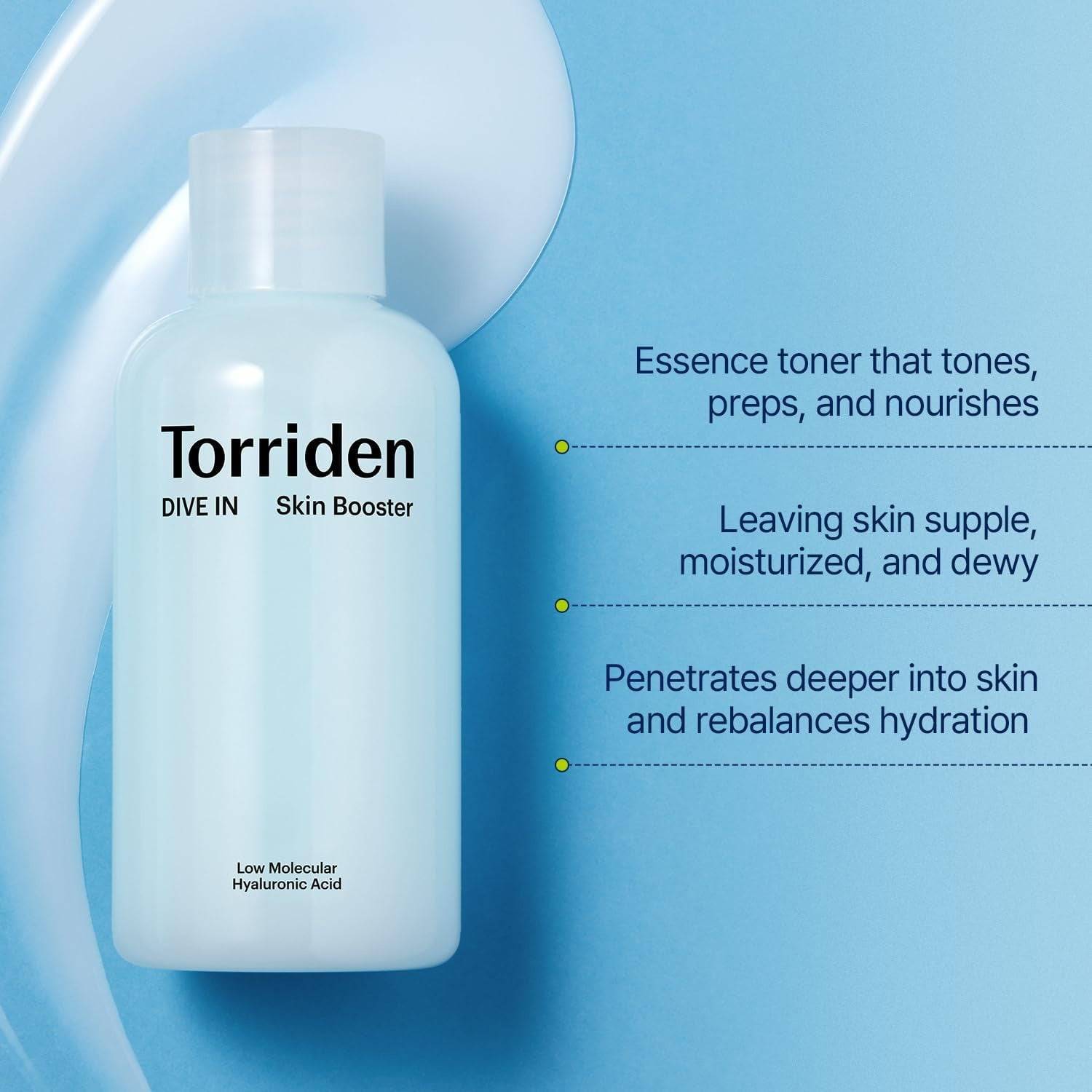 TORRIDEN Dive In Low Molecular Hyaluronic Acid Skin Booster 200ml - BelluBeauty